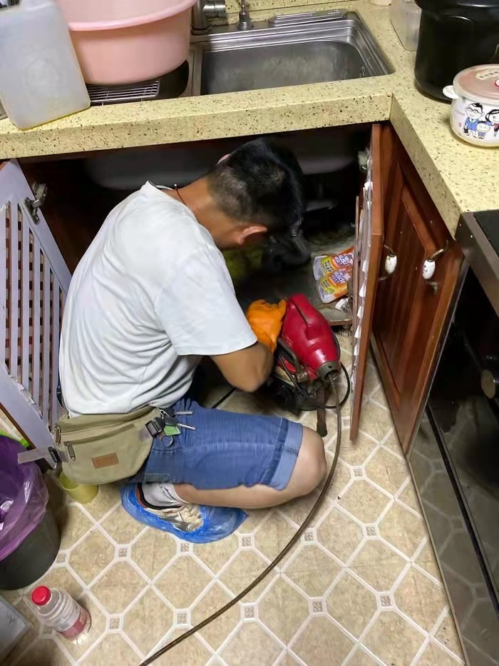 总口管理区通下水道